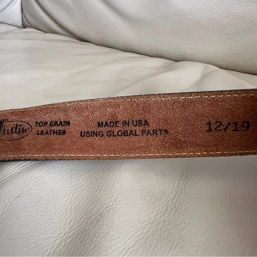 Justin Boots top grain